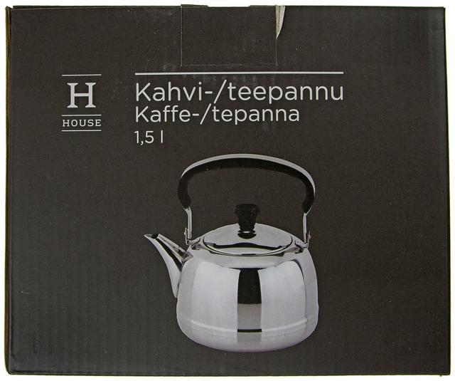 House kahvi-/teepannu 1,5 l