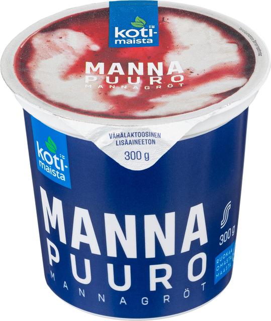 Kotimaista mannapuuro 300 g