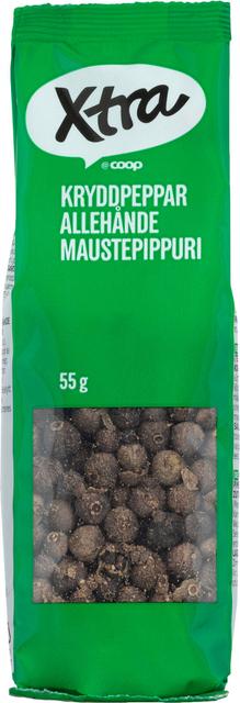 Xtra maustepippuri kokonainen 55 g