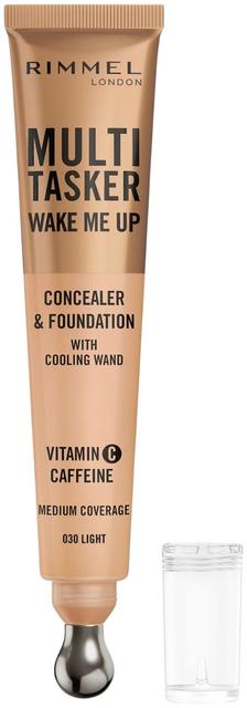 Rimmel Multi-Tasker Wake Me Up Concealer & Foundation 20 ml 030 Light peitevoide