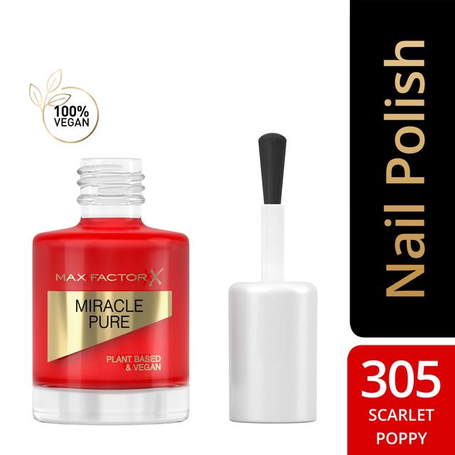 Max Factor Miracle Pure Nail 305 Scarlet Poppy 12 ml kynsilakka