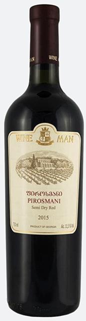 Wine Man Pirosmani Red GT vein 11,5%vol 750ml