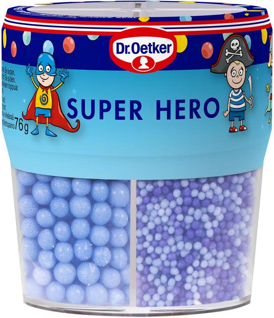 Dr. Oetker Super Hero koristerakeet 76g