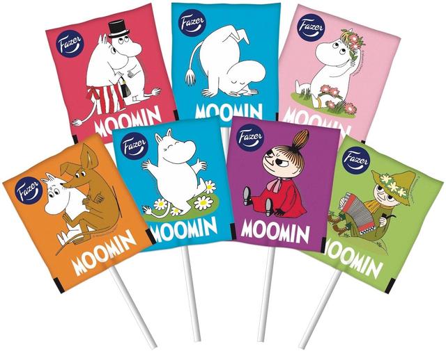 Fazer Moomin hedelmänmakuinen tikkari 8g