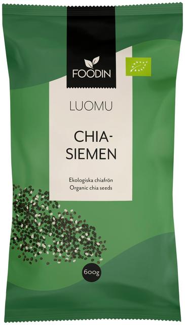 Foodin Chia-siemen luomu 600g