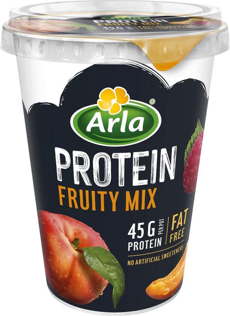 Arla Protein Fruity Mix rahka 500 g laktoositon