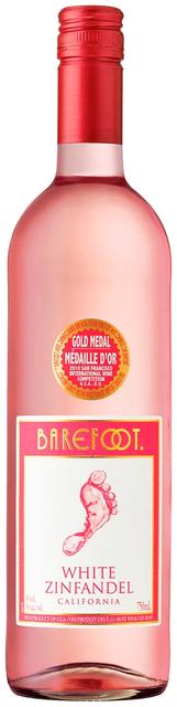 Barefoot White Zinfandel roseviini 8% 0,75 l plo