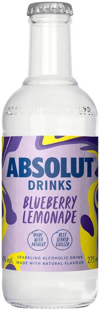 Absolut Drinks Blueberry Lemonade 4 % 27,5 cl