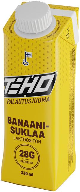 TEHO Banaani-Suklaa palautusjuoma 0,33 l