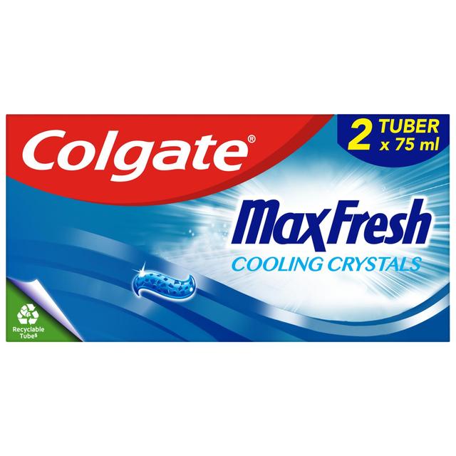 Colgate 3-pack hammastahnalajitelma Max Fresh, Max White Chrystals, Max Clean 3x75ml