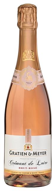 Gratien&Meyer Cremant De Loire Brut Rose KPN kvaliteetvahuvein 12%vol 750ml