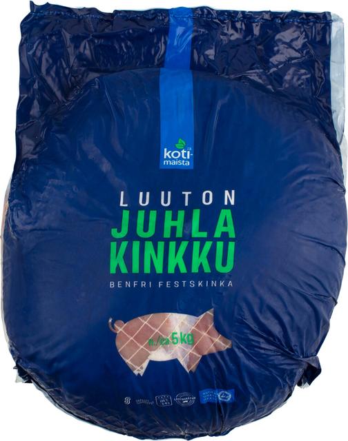 Kotimaista Juhlakinkku luuton pakaste n. 5 kg