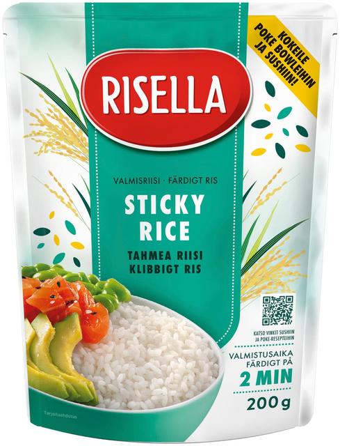 Risella valmisriisi Sticky Rice 200g