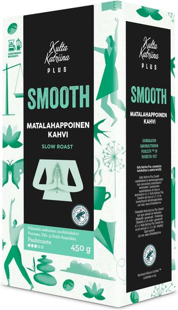 Kulta Katriina Plus Smooth suodatinkahvi RAC 450g