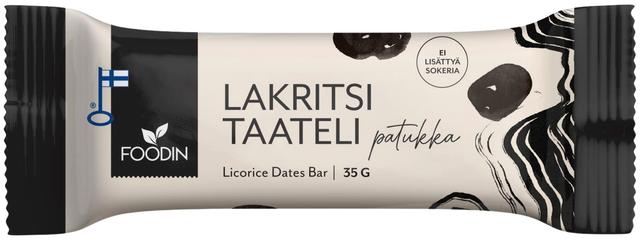 Foodin Lakritsitaatelipatukka 35g