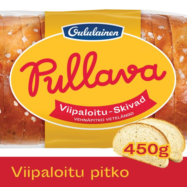 Oululainen Pullava Viipaloitu pitko 450g