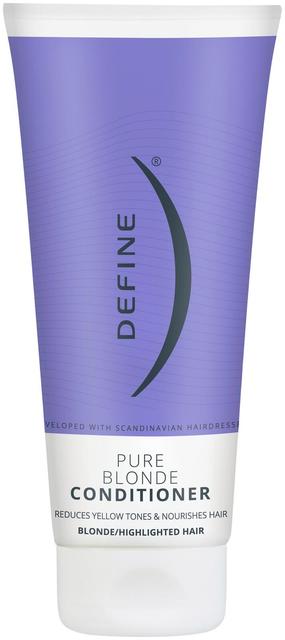 Define Pure Blonde Conditioner hopeahoitoaine vaaleille hiuksille 200ml