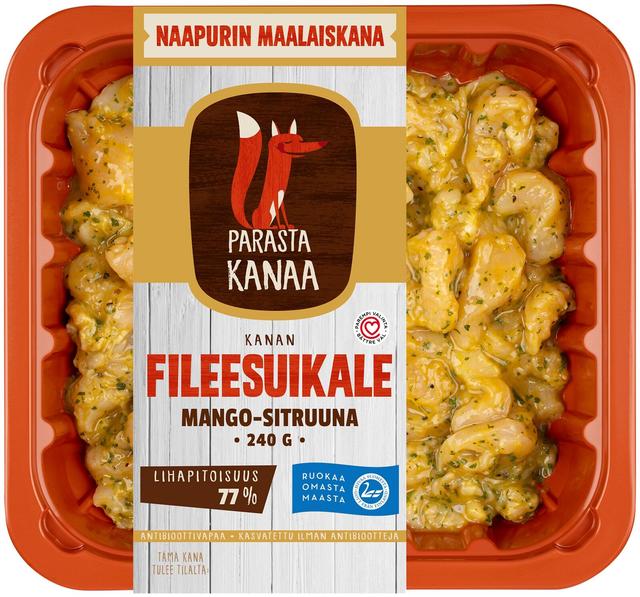 Naapurin Maalaiskanan fileesuikale Mango-sitruuna 240g