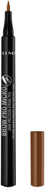 Rimmel Brow Pro 24HR Precision-Stroke kulmakynä 1 ml, 002 Honey Brown