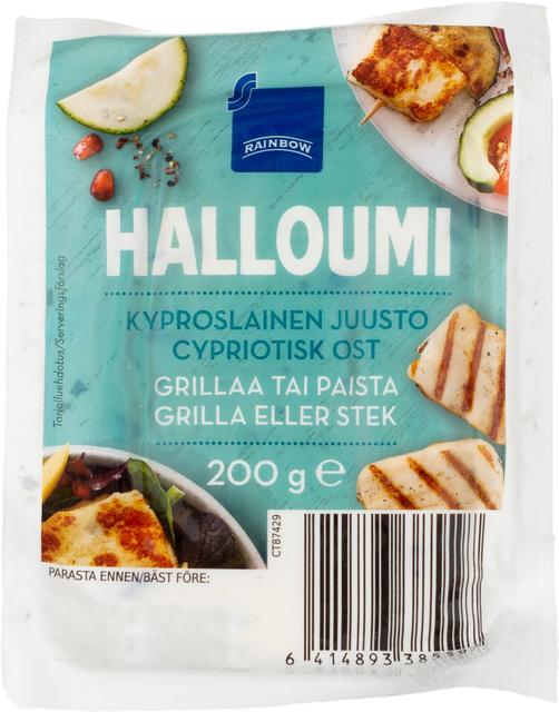 Rainbow halloumi 200g