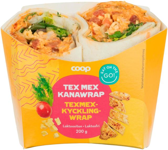 Coop texmex-kanawrap 200 g