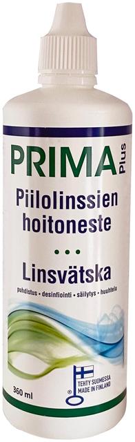 Prima Plus 360ml piilolinssien hoitoneste