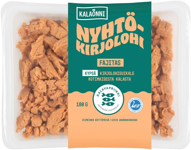 Kalaonni Nyhtökirjolohi fajitas 180 g