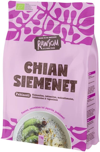 Rawsom Luomu Chian siemen 1kg