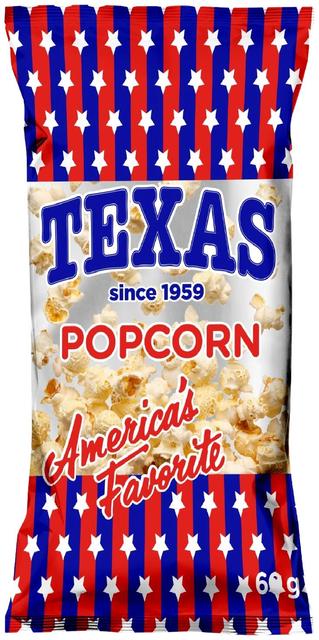 Texas popcorn soolaga 60 g