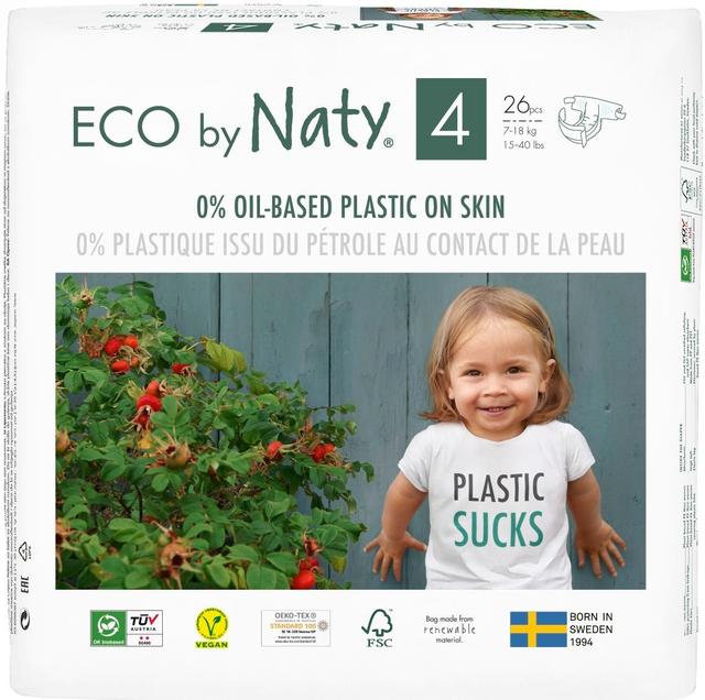 Eco By Naty Maxi 4 teippivaipat