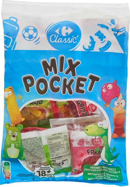 Carrefour Mix Pocket makeissekoitus 500 g