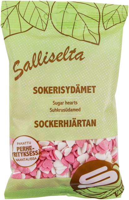 Salliselta Sokerisydämet 100g