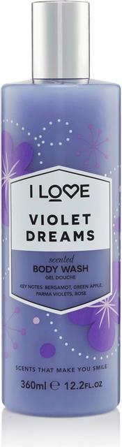 I Love Signature suihkusaippua 360ml Violet Dreams