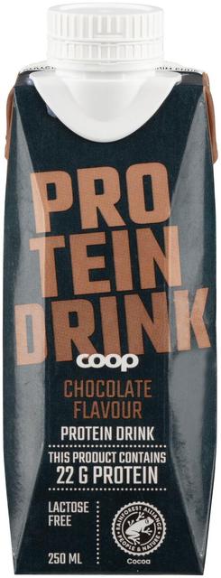 Coop laktoositon proteiinijuoma suklaa 250 ml