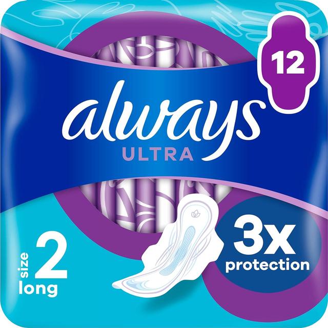 Always 12kpl Ultra Long 2 with wings terveysside