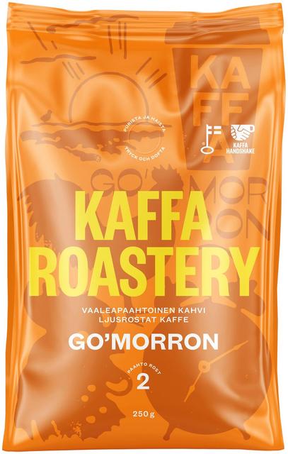 Kaffa Roastery Go'morron kahvipapu 250g