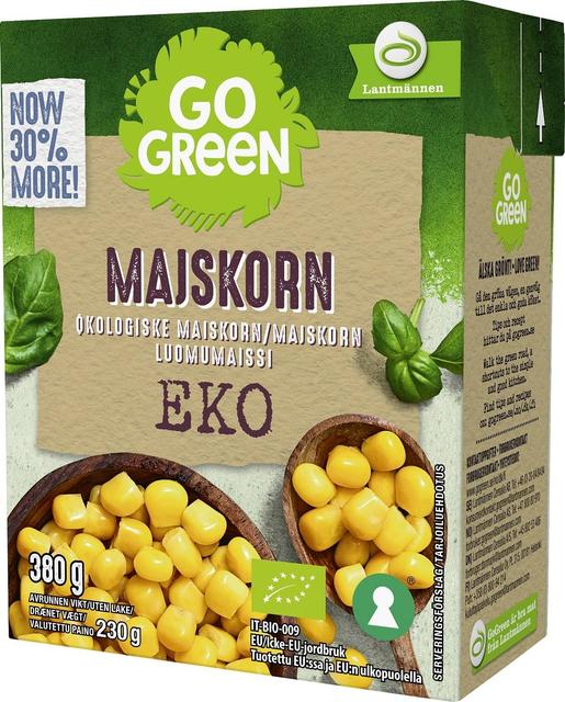 GoGreen Luomumaissi 380g