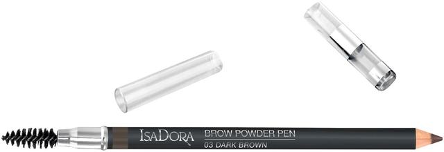 IsaDora Brown Powder Pen Kulmakynä 03 Dark Brown