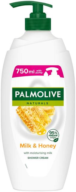 Palmolive Naturals Milk & Honey pump suihkusaippua 750ml