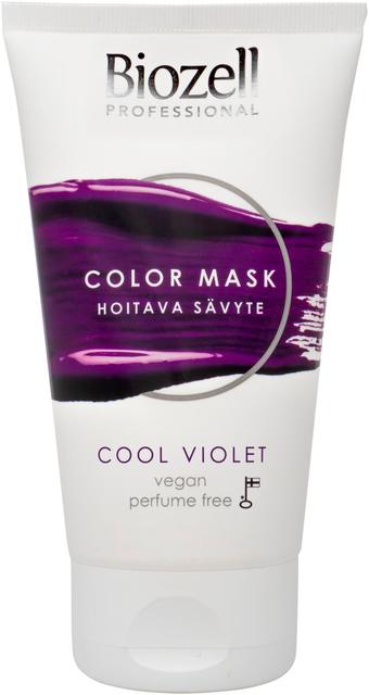 Biozell Professional Color Mask Hoitava sävyte Cool Violet 150ml