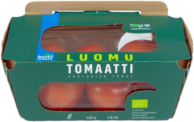 Kotimaista tomaatti luomu 400 g