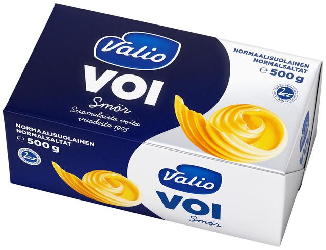 Valio voi 500 g normaalisuolainen