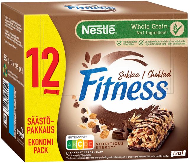 Nestlé Fitness 12x23.5g Suklainen viljapatukka