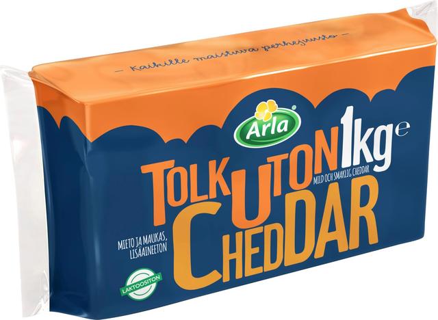 Arla Tolkuttomat Juustot Tolkuton 1kg Cheddar