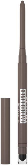 Maybelline New York Tattoo Liner Automatic Gel pencil 20 Mocha Grey silmänrajauskynä 0,28 g