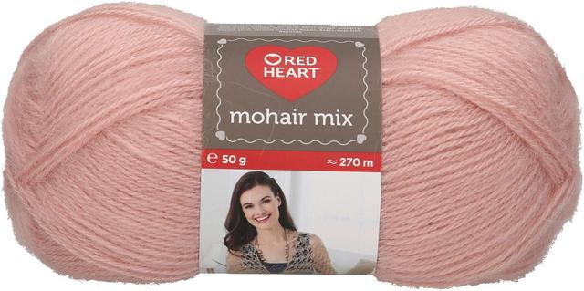 Red Heart Mohair Mix neulelanka 50g v.punainen