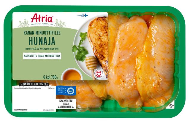 Atria Kanan Minuuttifilee Hunaja 780g