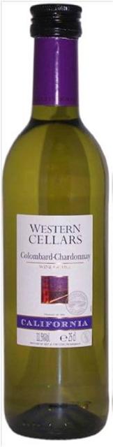 Western Cellars Colombard Chardonnay GT vein 14%vol 250ml