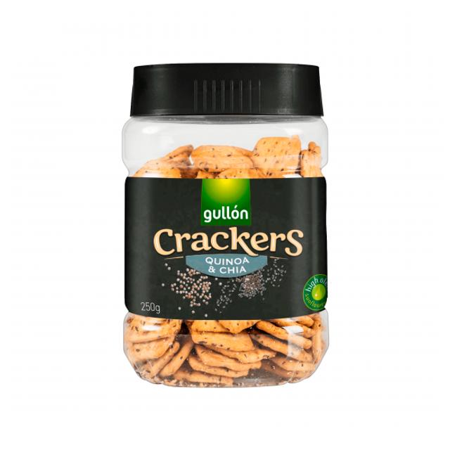 Gullon crackers kinoa ja chia seemnetega 250g