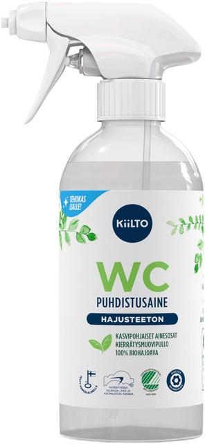 Kiilto hajusteeton wc-puhdistaja spray 475ml